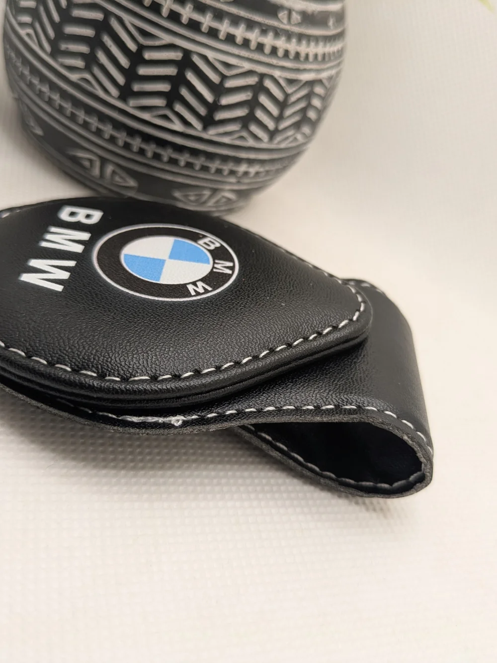 BMW Leather Car Interior Accessories Clip Holder
